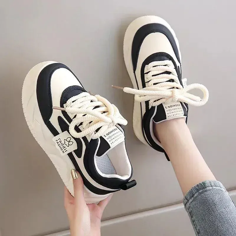 TAVIMART  -  Women's Shoes High on Platform Ladies Footwear New Arrival Stylish Sale H Korean Vulcanized Shoe Fashion Cheap Quality A In