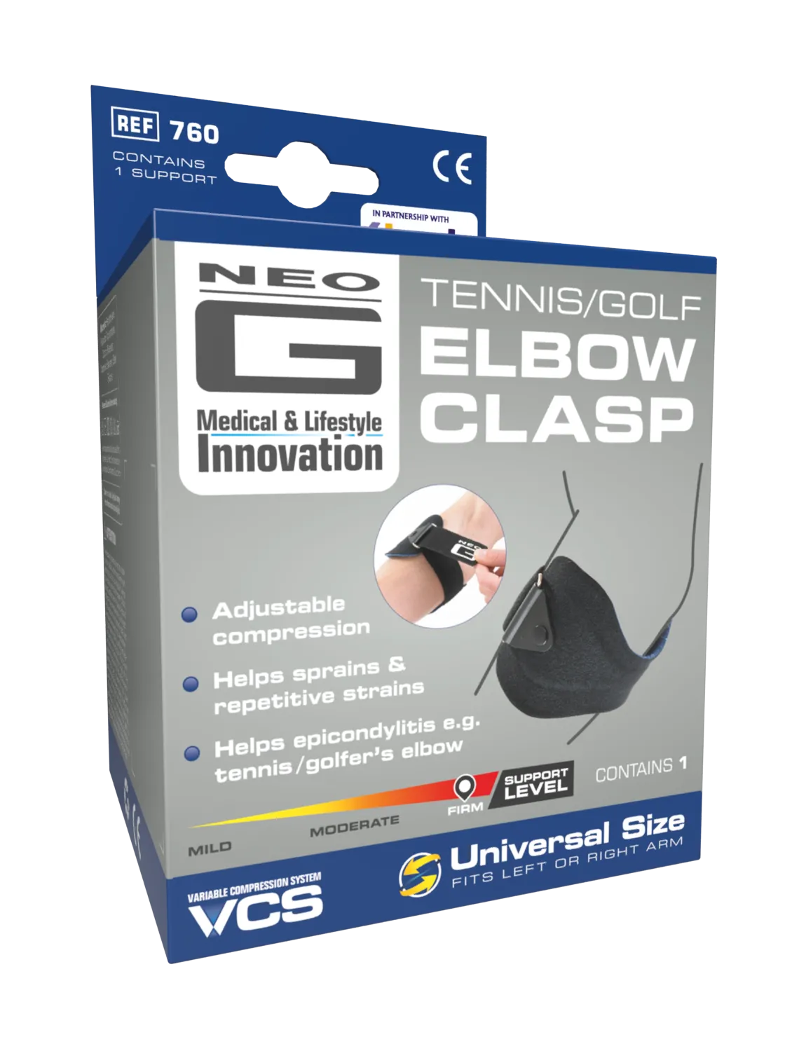 Tennis/Golf Elbow Clasp