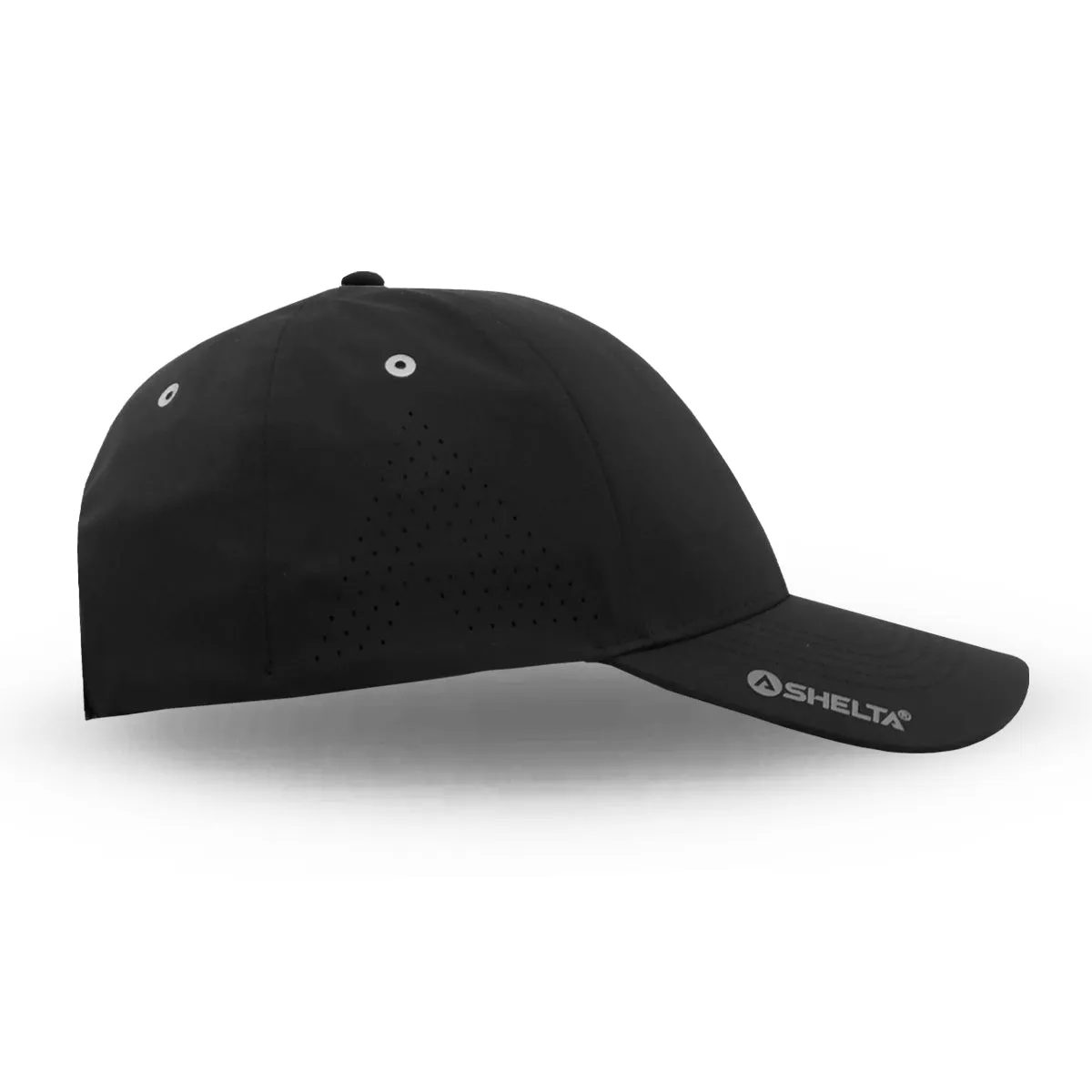 The Shelta V2 Tech Cap in Stealth Black