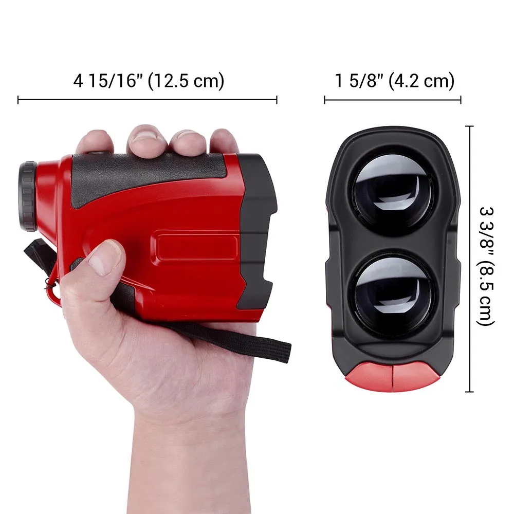 TheLAShop Laser Golf Rangefinder with Slope 6X 1000 Yards