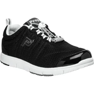 Travel Walker Black Mesh Walking Shoes