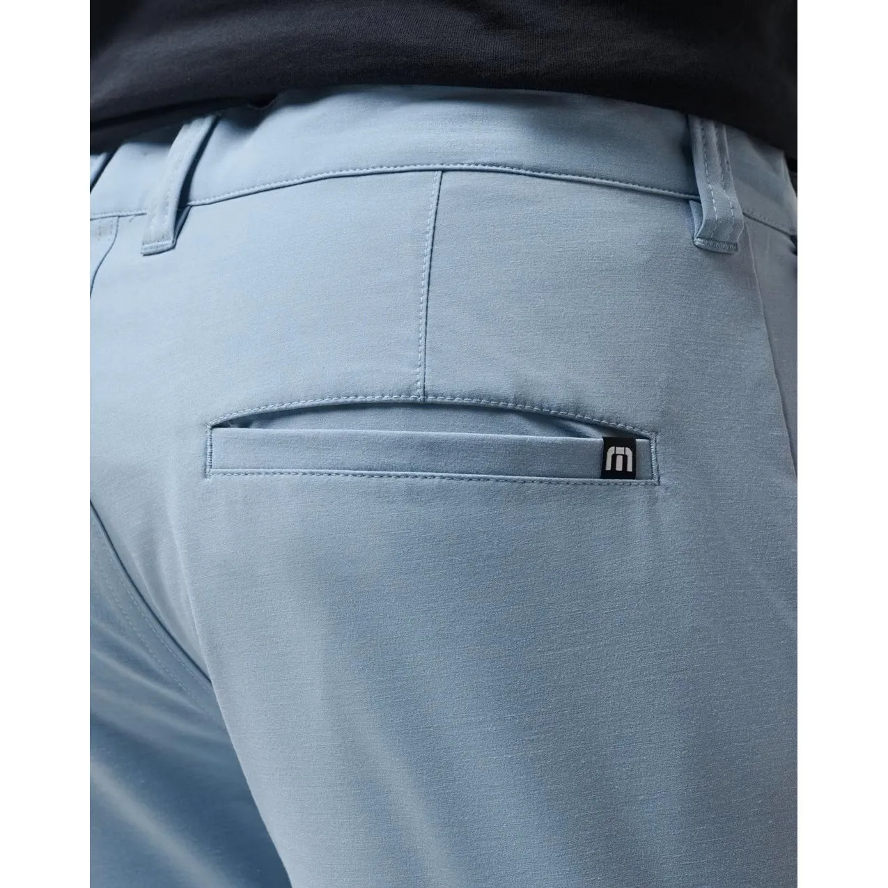 Travis Mathew Tech Chino Golf Shorts - Ash Blue