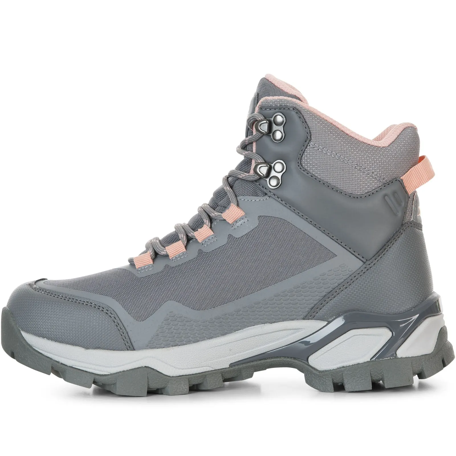 Trespass Womens Ailish Waterproof Walking Boots - Grey