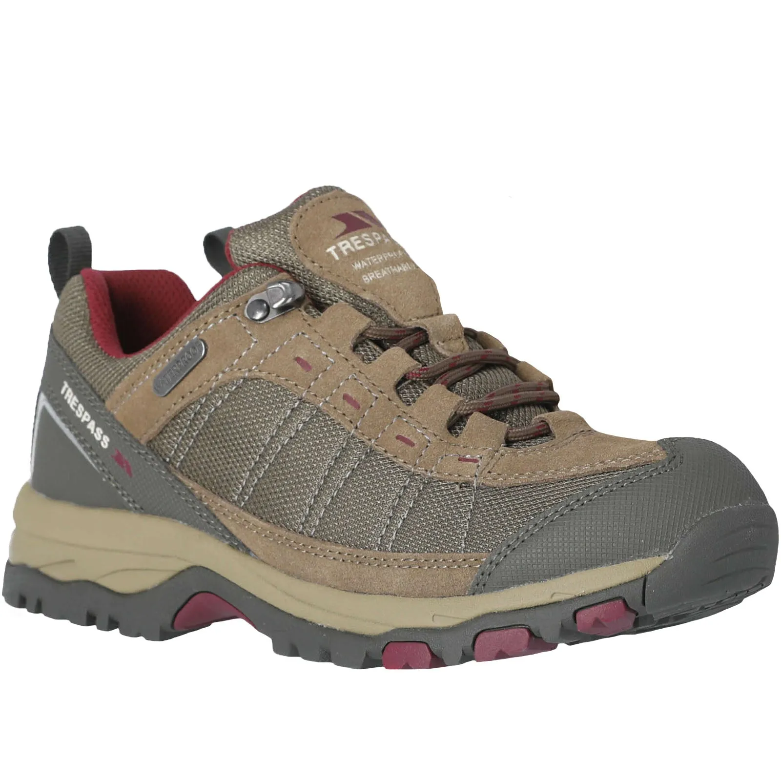 Trespass Womens Scree Waterproof Walking Shoes