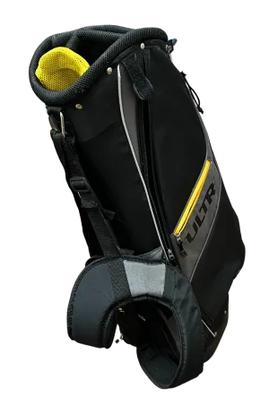 Ultra Plus Carry Stand Golf Bag - Yellow Black