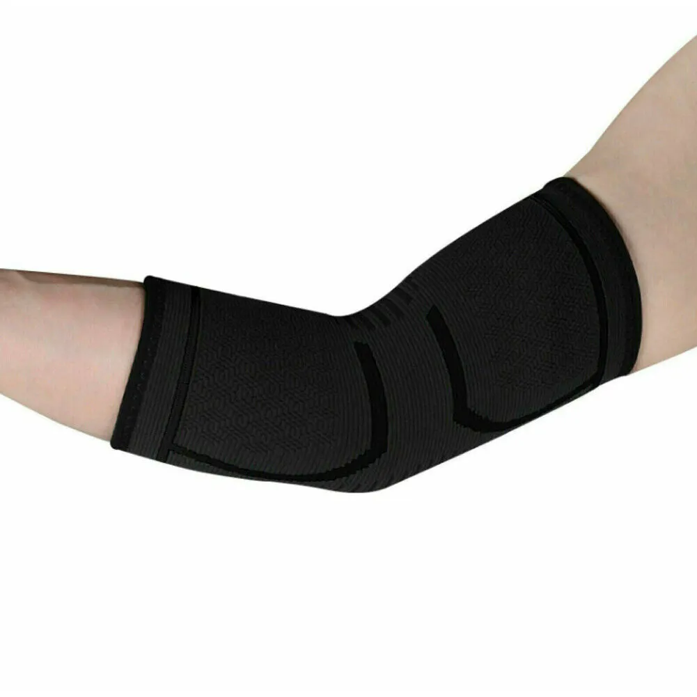 US 4-8 Pack Fitness Elbow Brace Compression Support Sleeve Arthritis Tendonitis