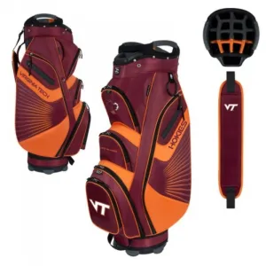 Virginia Tech Hokies WinCraft "The Bucket II" 14-Way Cooler Cart Golf Bag