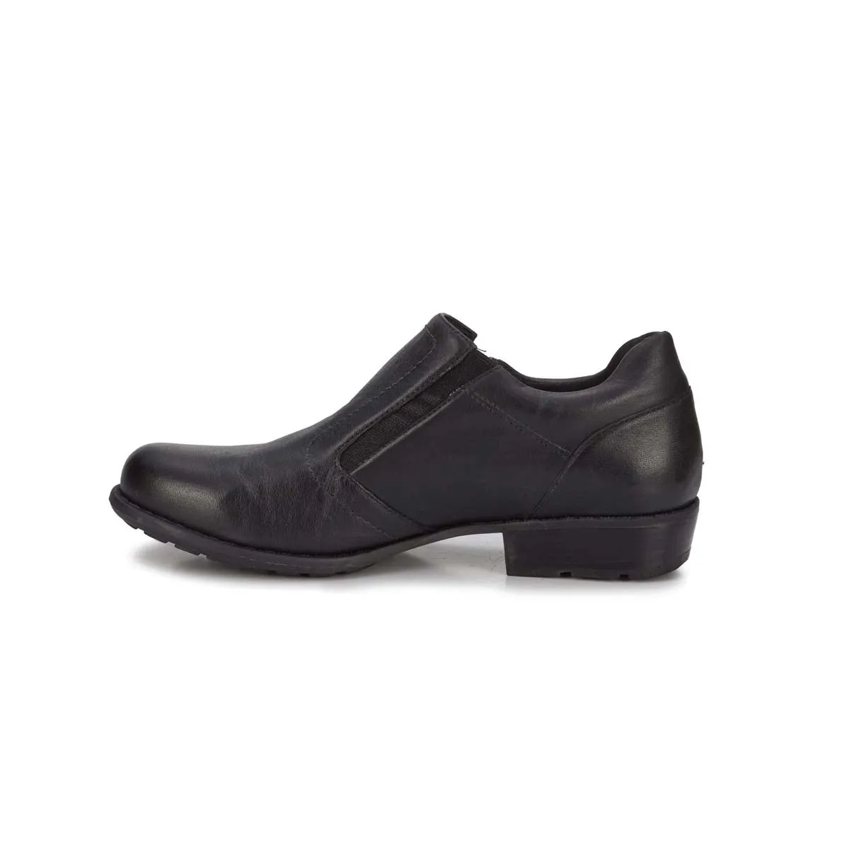 Walking Cradles Wc Layton Women Slip-on Shoes In Black Nappa Leather