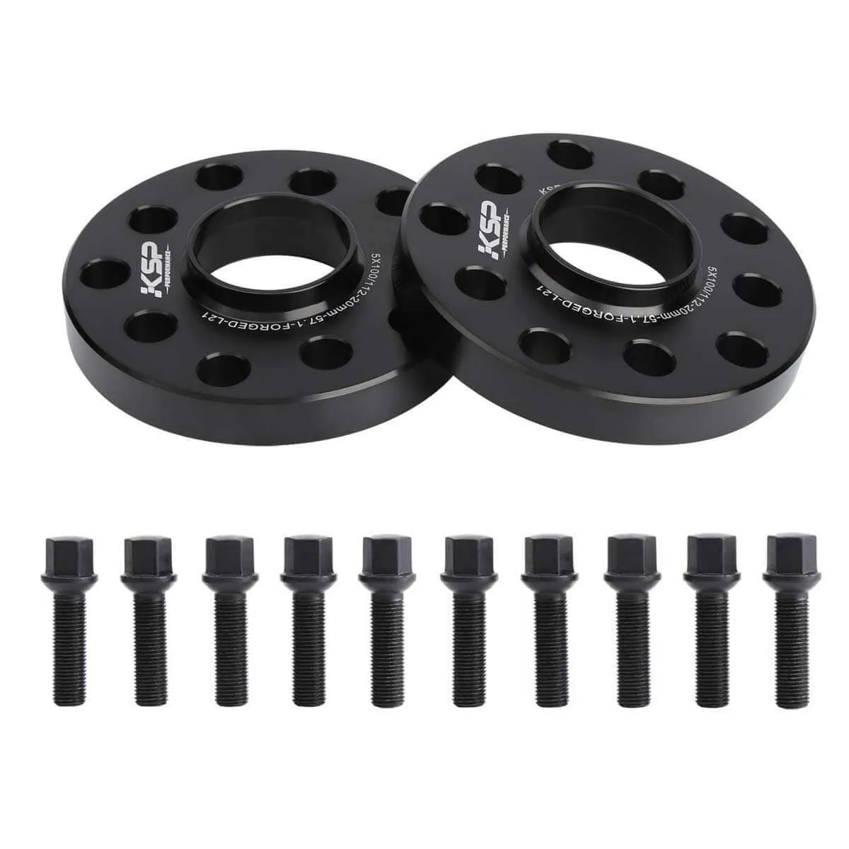 Wheel spacers 5x100/5x112 For Audi A3 A4 A6 S6 S8 Golf Passat Pair