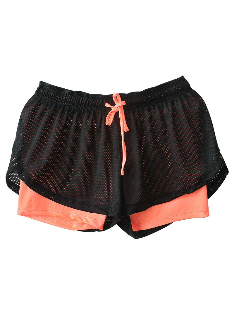 Women Skinny Fitness Shorts Women Elastic Casual Shorts