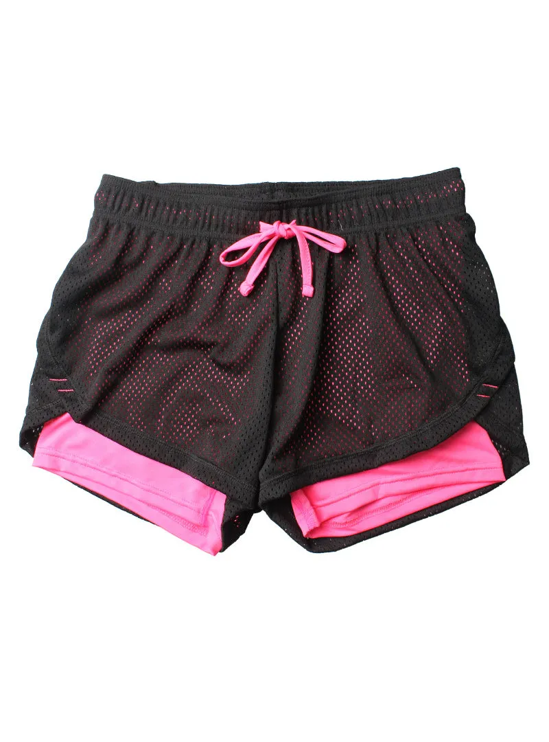 Women Skinny Fitness Shorts Women Elastic Casual Shorts