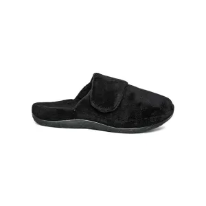 Womens Aetrex Mandy Closed-Toe Slipper in Black