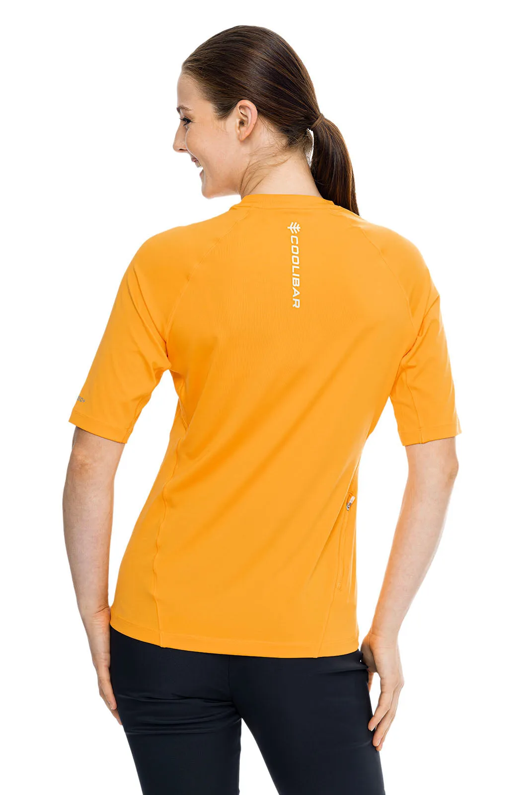 Women's Devi Short Sleeve Fitness T-Shirt  |  Apricot Crush