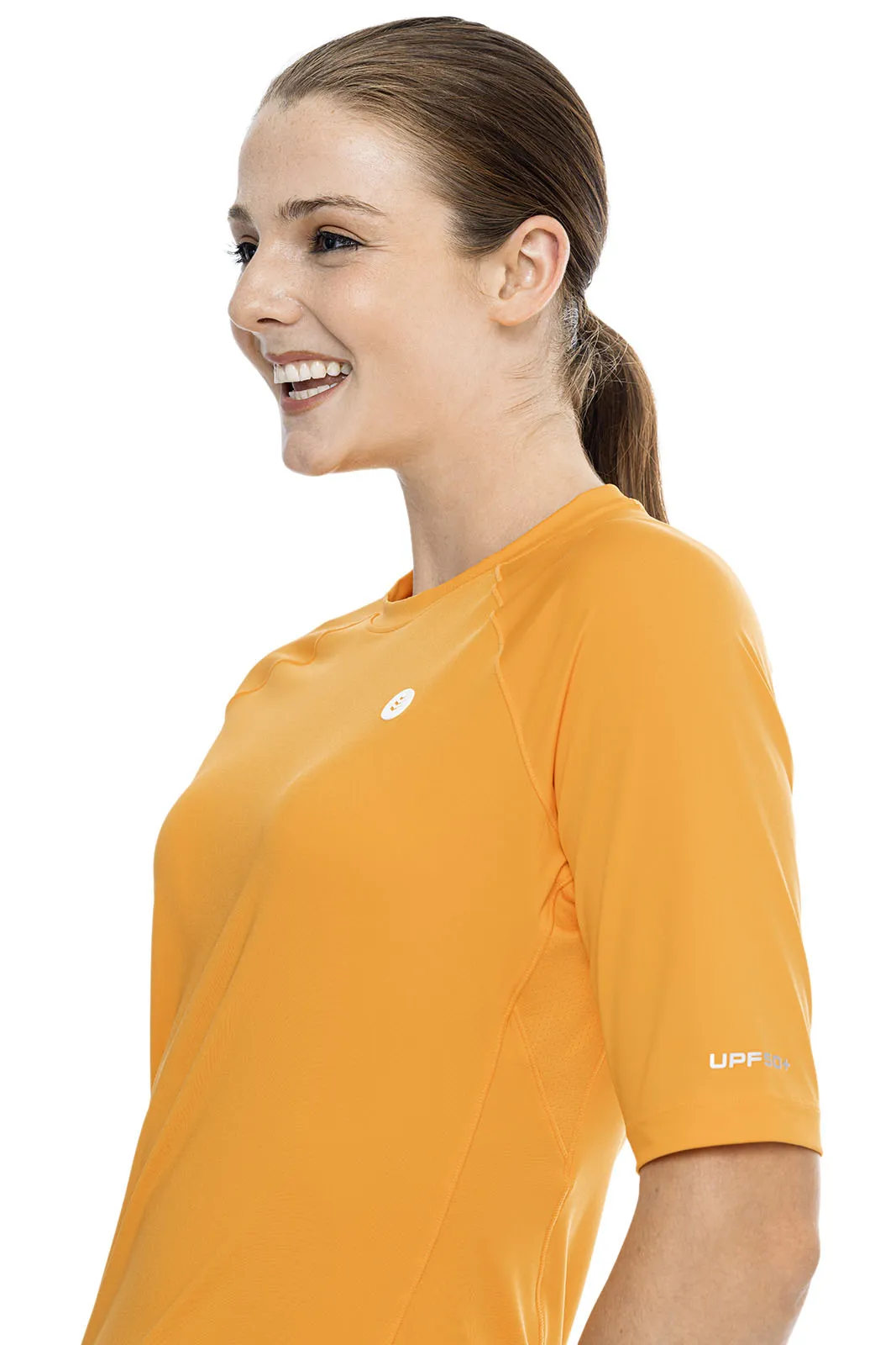 Women's Devi Short Sleeve Fitness T-Shirt  |  Apricot Crush