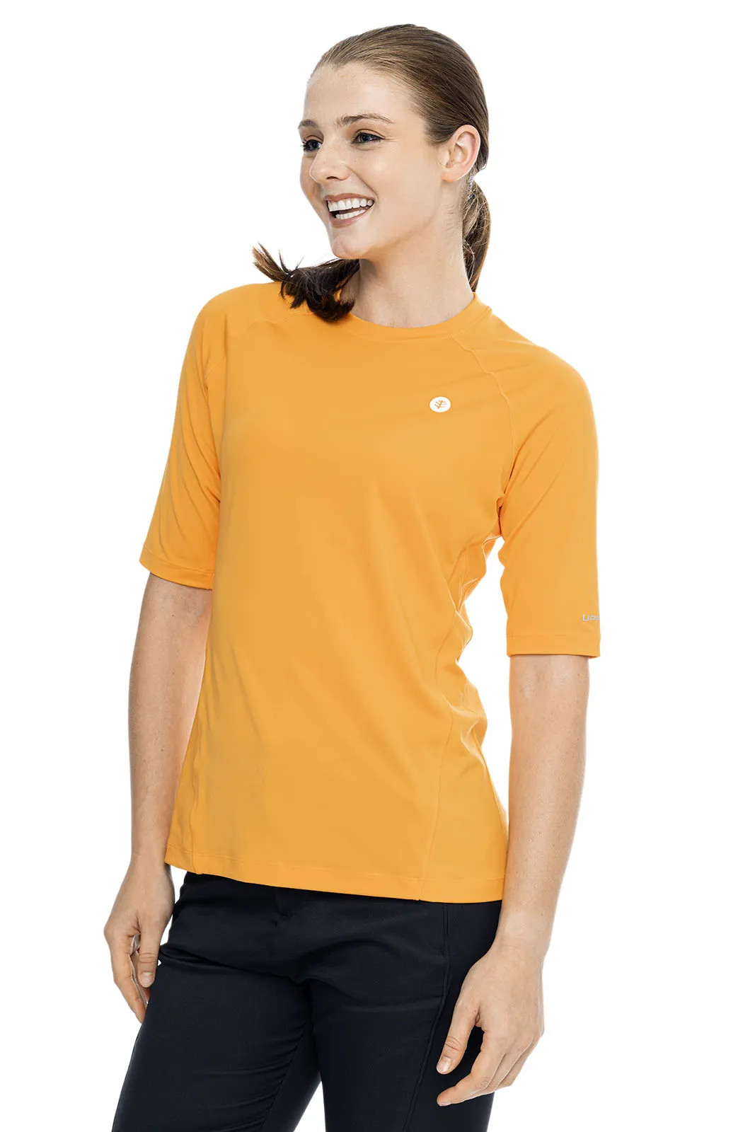 Women's Devi Short Sleeve Fitness T-Shirt  |  Apricot Crush