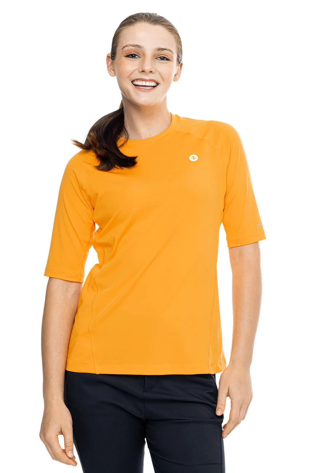 Women's Devi Short Sleeve Fitness T-Shirt  |  Apricot Crush