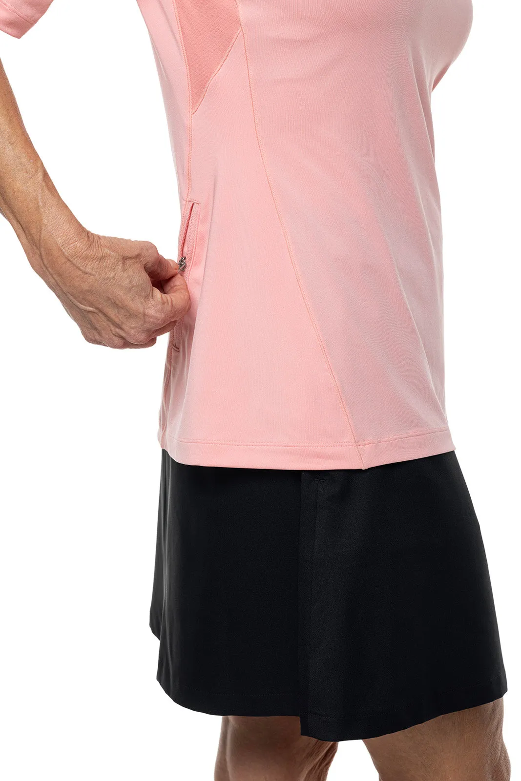 Women's Devi Short Sleeve Fitness T-Shirt  |  Peachy Pink