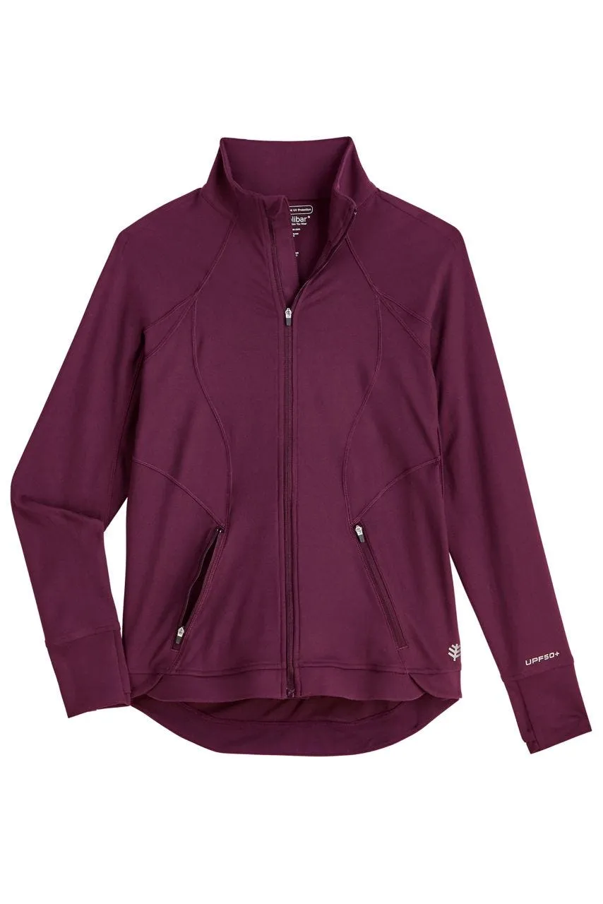 Women's Interval Jacket  |  Plum