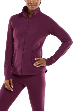 Women's Interval Jacket  |  Plum