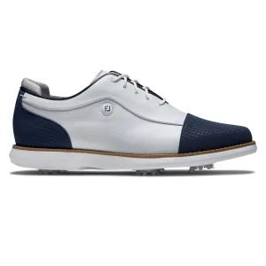 Womens Traditions Golf Shoes White/Navy - AW24